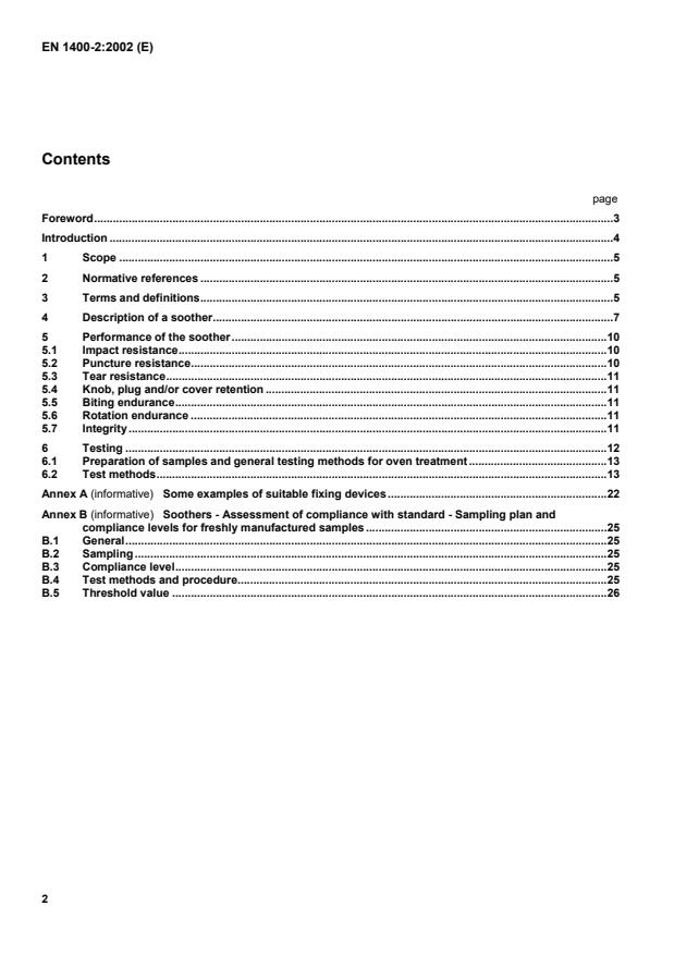 EN 1400-2:2002 EN 1400-2:2003 - Page 4 preview