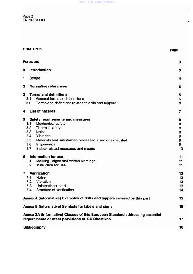 EN 792-3:2000 EN 792-3:2000 - Page 4 preview