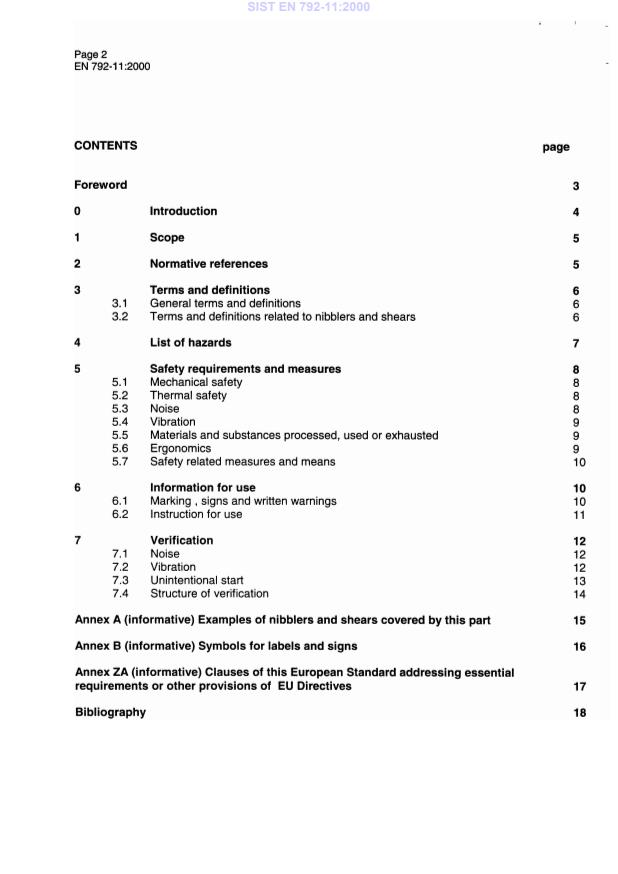 EN 792-11:2000 EN 792-11:2000 - Page 4 preview