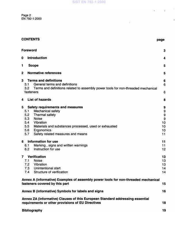 EN 792-1:2000 EN 792-1:2000 - Page 4 preview