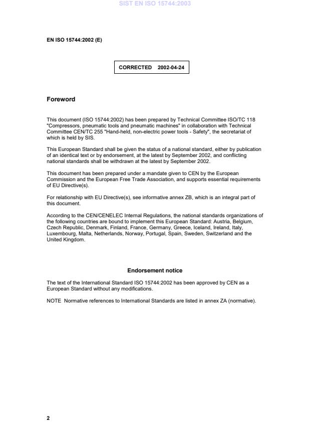 EN ISO 15744:2002 EN ISO 15744:2003 - Page 4 preview