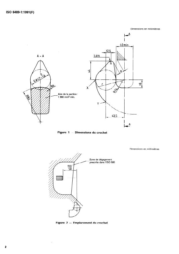 ISO 6489-1:1991 ISO 6489-1:1991 - Véhicules agricoles -- Liaisons mécaniques sur véhicules remorquants - Page 4 preview