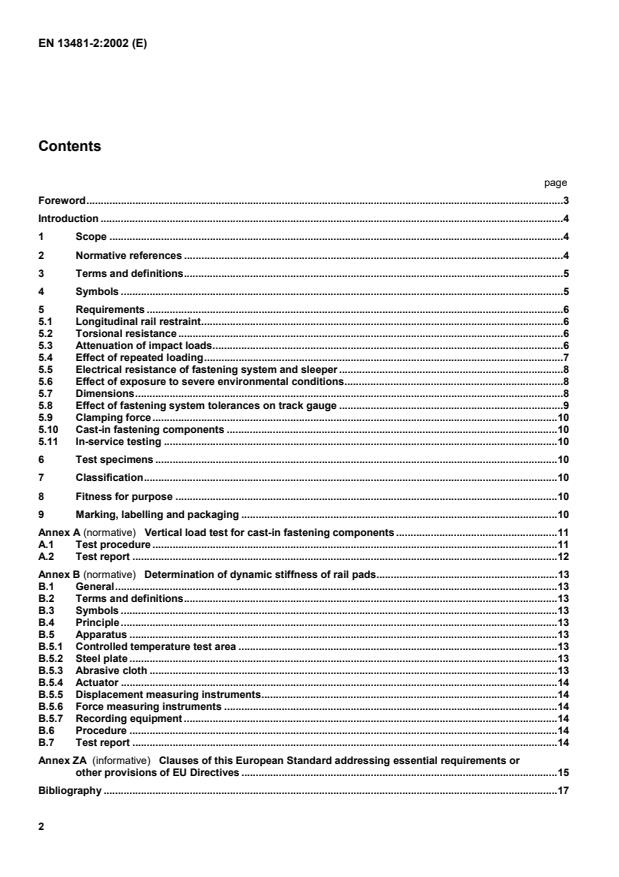 EN 13481-2:2002 EN 13481-2:2004 - Page 4 preview