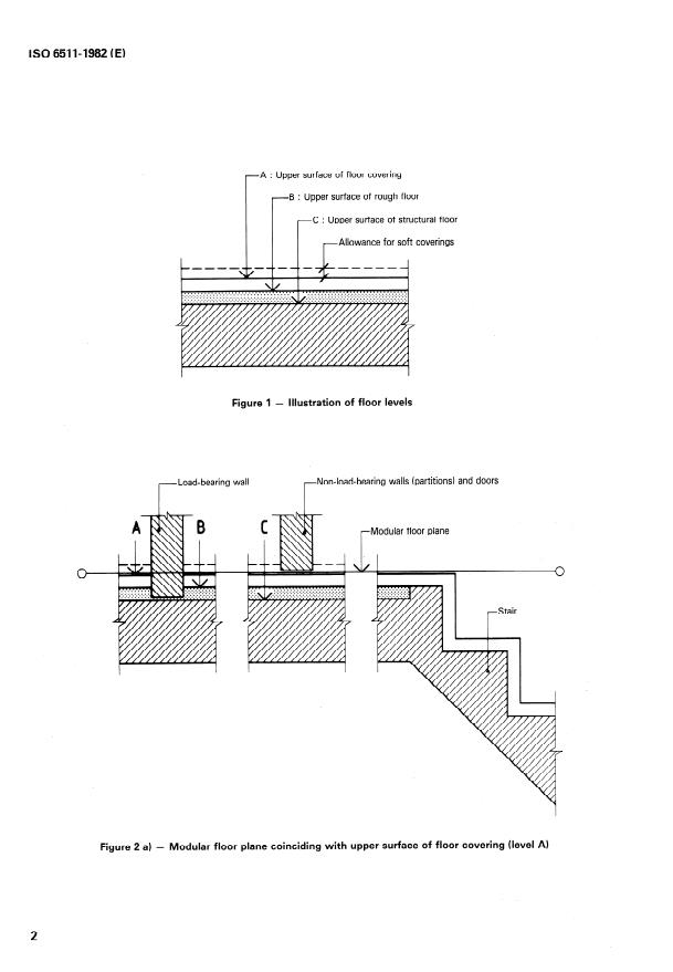 ISO 6511:1982 ISO 6511:1982 - Building construction -- Modular coordination -- Modular floor plane for vertical dimensions - Page 4 preview