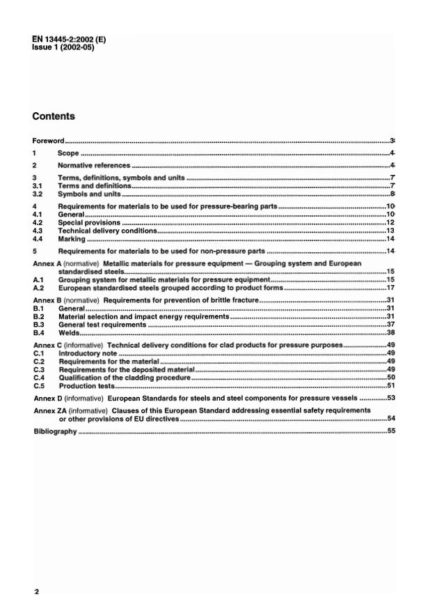 EN 13445-2:2002 EN 13445-2:2002 - Page 4 preview