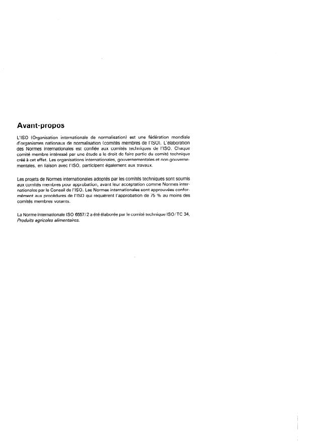 ISO 6557-2:1984 ISO 6557-2:1984 - Fruits, légumes et produits dérivés -- Détermination de la teneur en acide ascorbique - Page 2 preview