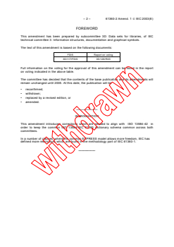 IEC 61360-2:2002/AMD1:2003 IEC 61360-2:2002/AMD1:2003 - Amendment 1 - Standard data element types with associated classification scheme for electric components - Part 2: EXPRESS dictionary schema
Released:12/17/2003
Isbn:2831873428 - Page 2 preview