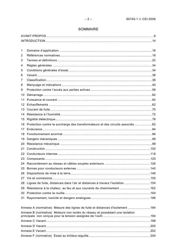 IEC 60745-1:2006 IEC 60745-1:2006 - Hand-held motor-operated electric tools - Safety - Part 1: General requirements - Page 4 preview