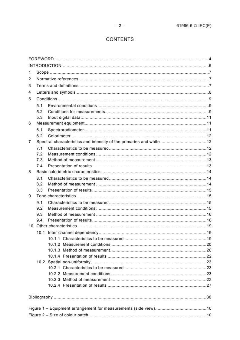 IEC 61966-6:2005 IEC 61966-6:2005 - Multimedia systems and equipment - Colour measurement and management - Part 6: Front projection displays
Released:3/17/2005 - Page 4 preview