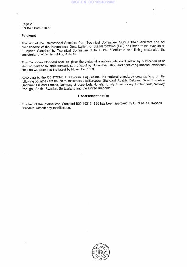 EN ISO 10249:1999 EN ISO 10249:2002 - Page 4 preview