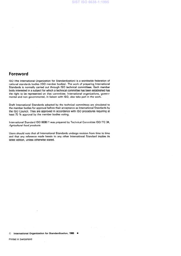 SIST ISO 6638-1:1995 SIST ISO 6638-1:1995 - Page 4 preview