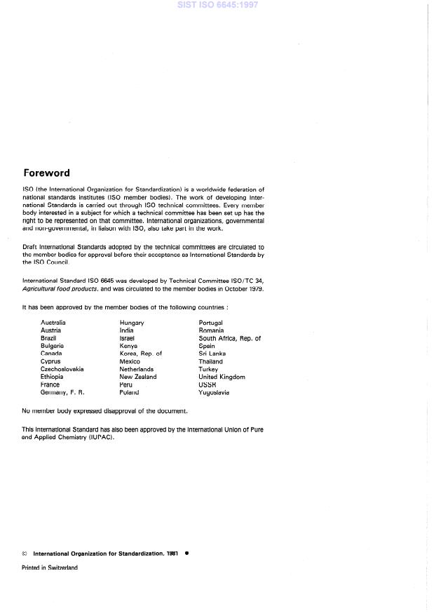 ISO 6645:1981 ISO 6645:1997 - Page 4 preview