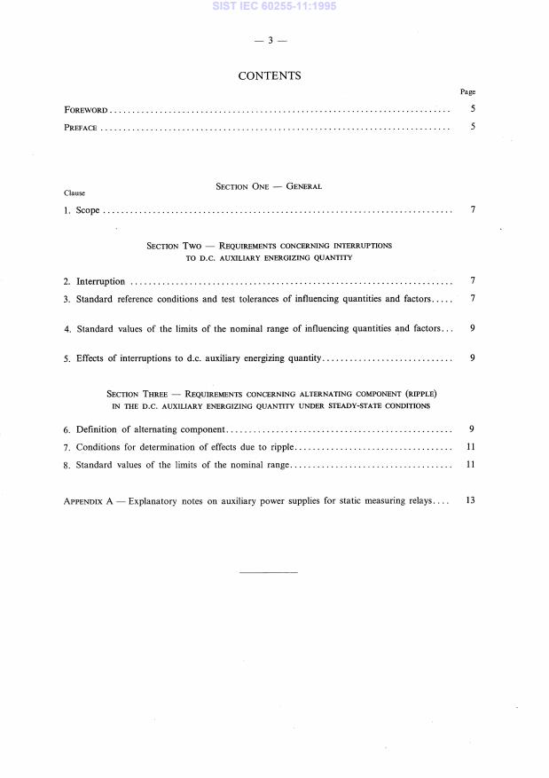 IEC 60131-4:1987 IEC 60255-11:1995 - Page 4 preview