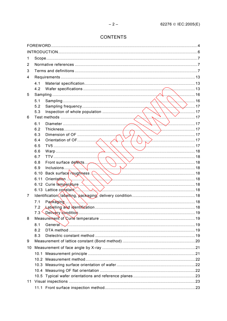 IEC 62276:2005 IEC 62276:2005 - Single crystal wafers for surface acoustic wave (SAW) device applications - Specifications and measuring methods
Released:5/30/2005
Isbn:2831880009 - Page 4 preview