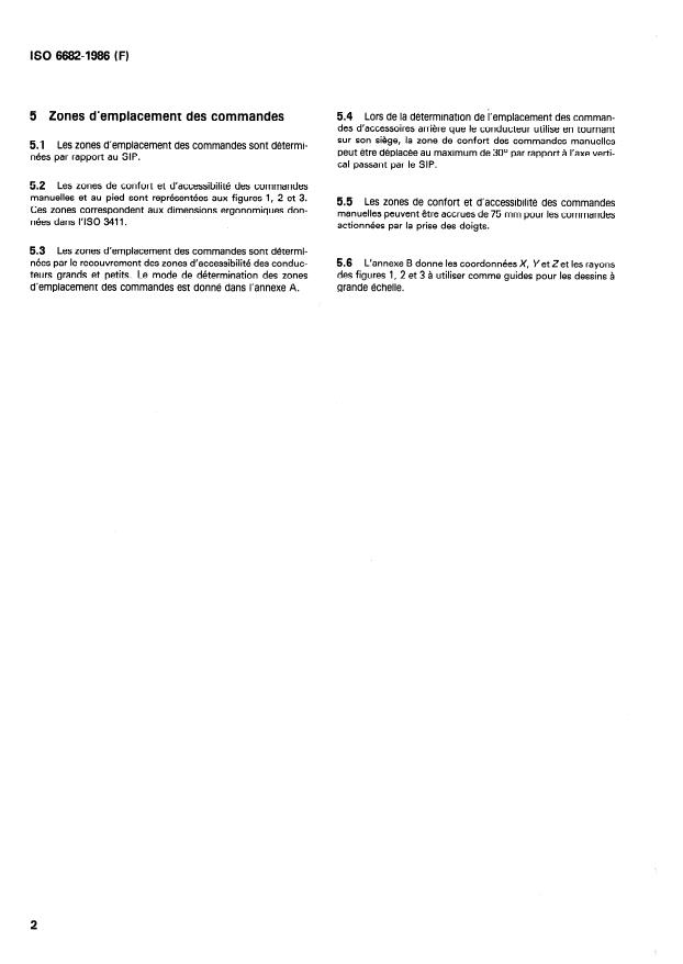 ISO 6682:1986 ISO 6682:1986 - Engins de terrassement -- Zones de confort et d'accessibilité des commandes - Page 4 preview