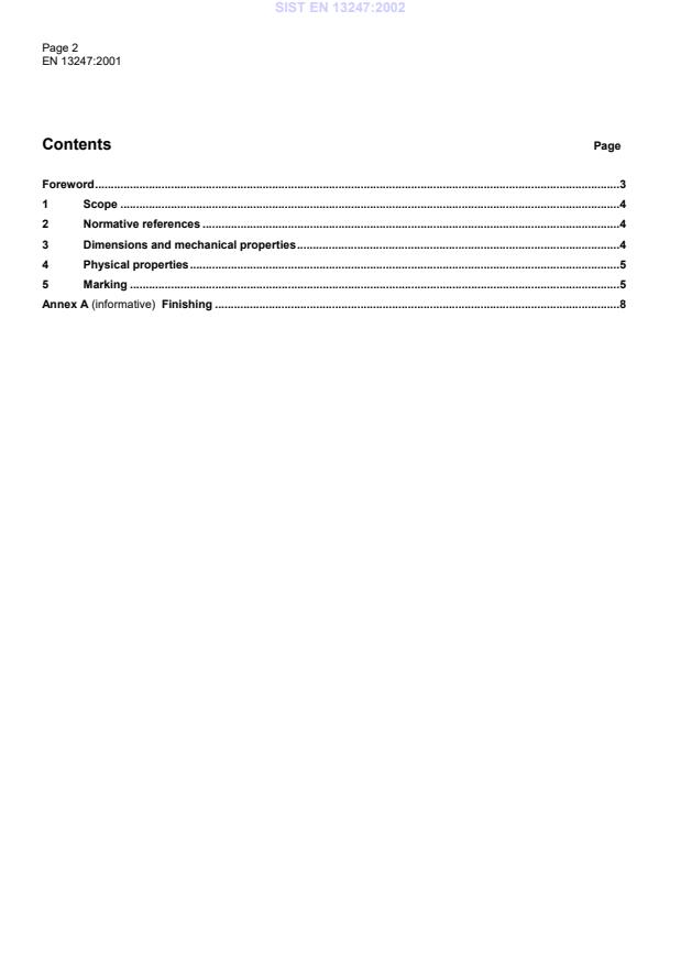 EN 13247:2001 EN 13247:2002 - Page 4 preview