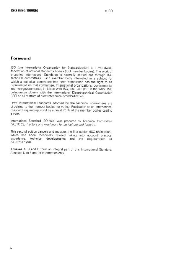 ISO 6690:1996 ISO 6690:1996 - Milking machine installations -- Mechanical tests - Page 4 preview