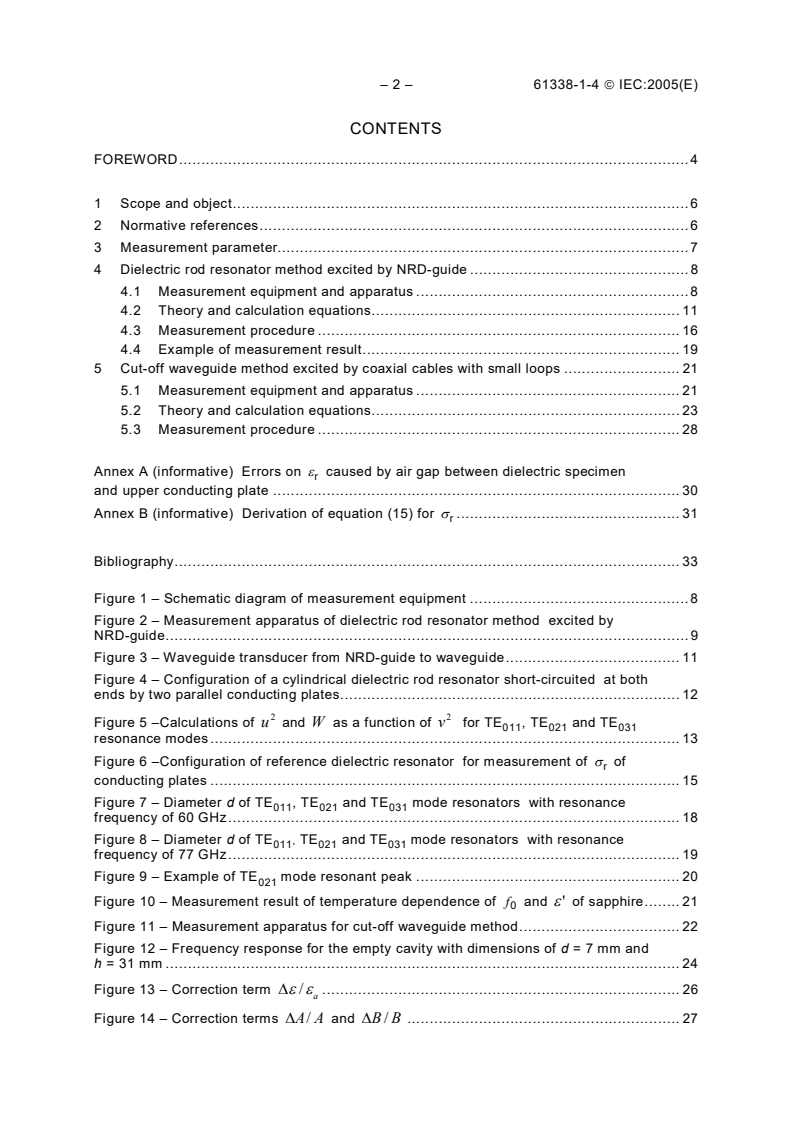 IEC 61338-1-4:2005 IEC 61338-1-4:2005 - Waveguide type dielectric resonators - Part 1-4: General information and test conditions - Measurement method of complex relative permittivity for dielectric resonator materials at millimetre-wave frequency
Released:11/8/2005
Isbn:2831883326 - Page 4 preview