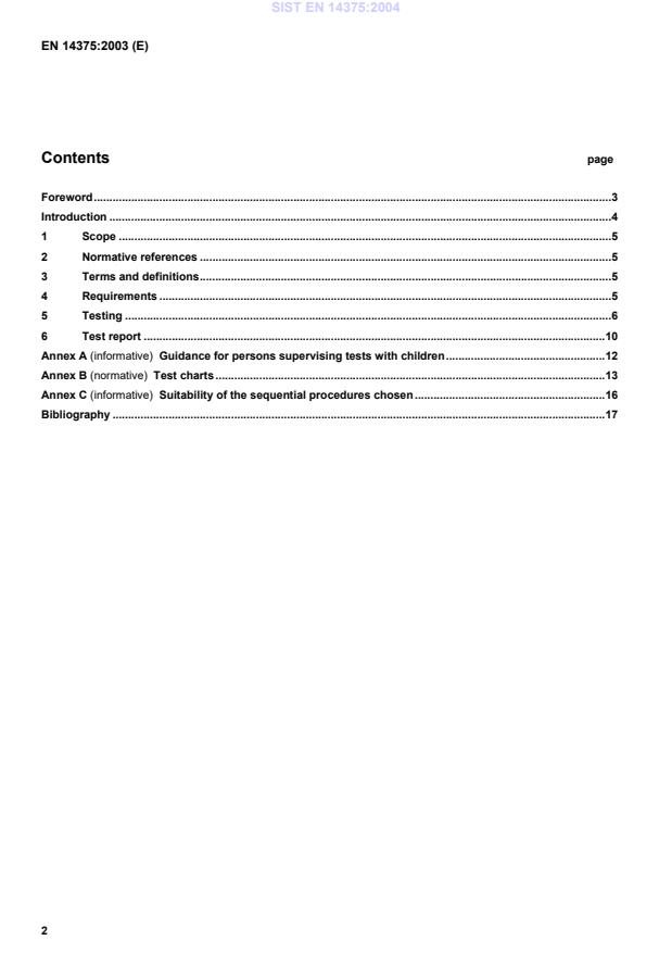 EN 14375:2003 EN 14375:2004 - Page 4 preview