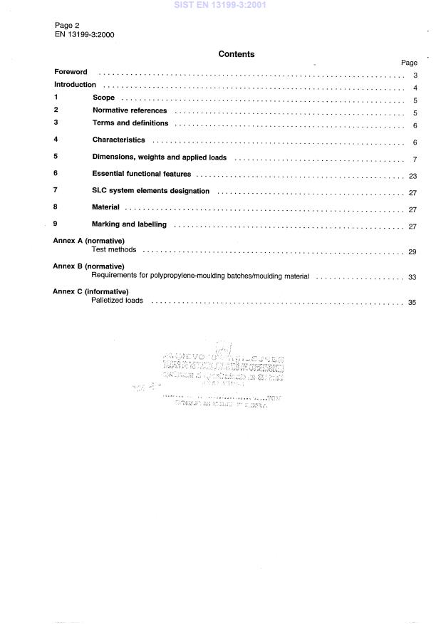 SIST EN 13199-3:2001 SIST EN 13199-3:2001 - Page 4 preview