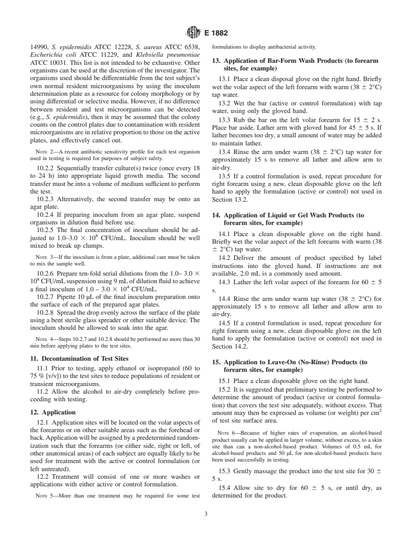 ASTM E1882-00 - Standard Test Method for Evaluation of Antimicrobial Formulations by the Agar Patch Technique