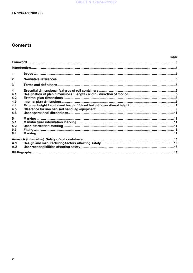 SIST EN 12674-2:2002 SIST EN 12674-2:2002 - Page 4 preview