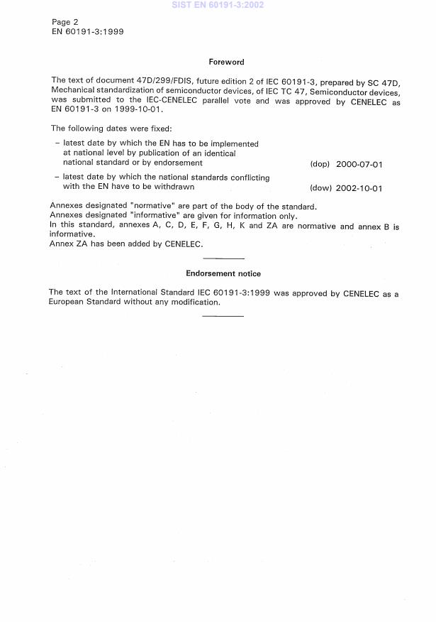 EN 60191-3:1999 EN 60191-3:2002 - Page 4 preview