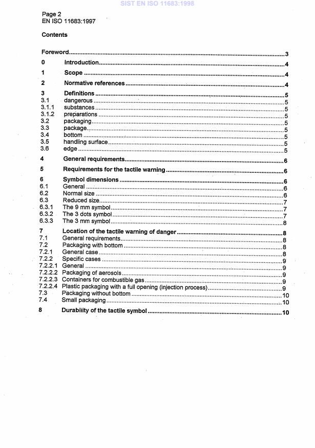 SIST EN ISO 11683:1998 SIST EN ISO 11683:1998 - Page 4 preview