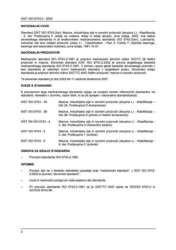 ISO 6743-2:1981 ISO 6743-2:2002 - Page 2 preview
