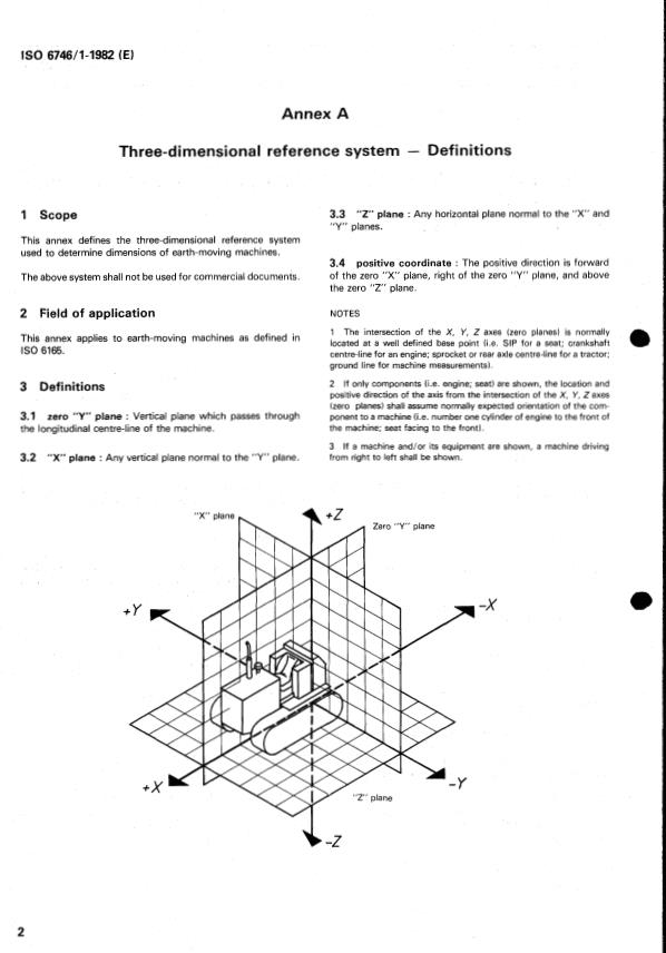 ISO 6746-1:1982 ISO 6746-1:1982 - Earth-moving machinery -- Definitions of dimensions and symbols - Page 4 preview