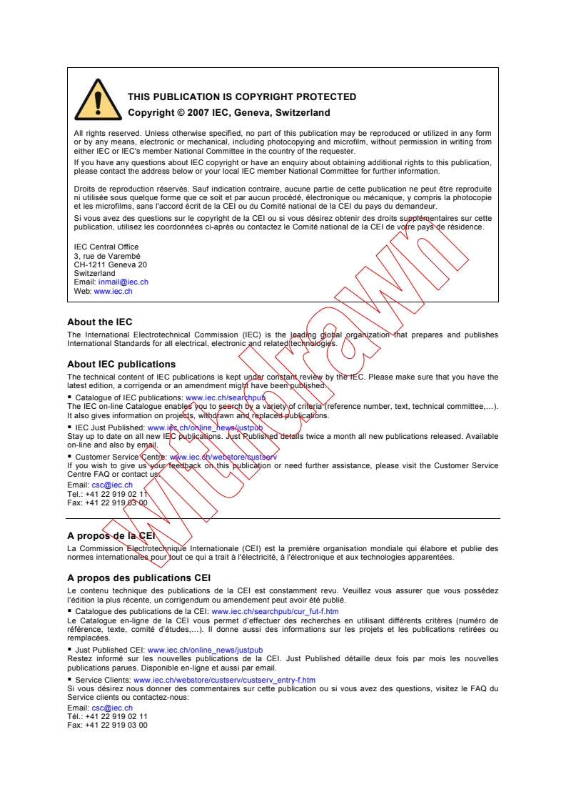 IEC 60598-2-8:1996/AMD2:2007 IEC 60598-2-8:1996/AMD2:2007 - Amendment 2 - Luminaires - Part 2-8: Particular requirements - Handlamps
Released:6/6/2007
Isbn:2831891841 - Page 2 preview