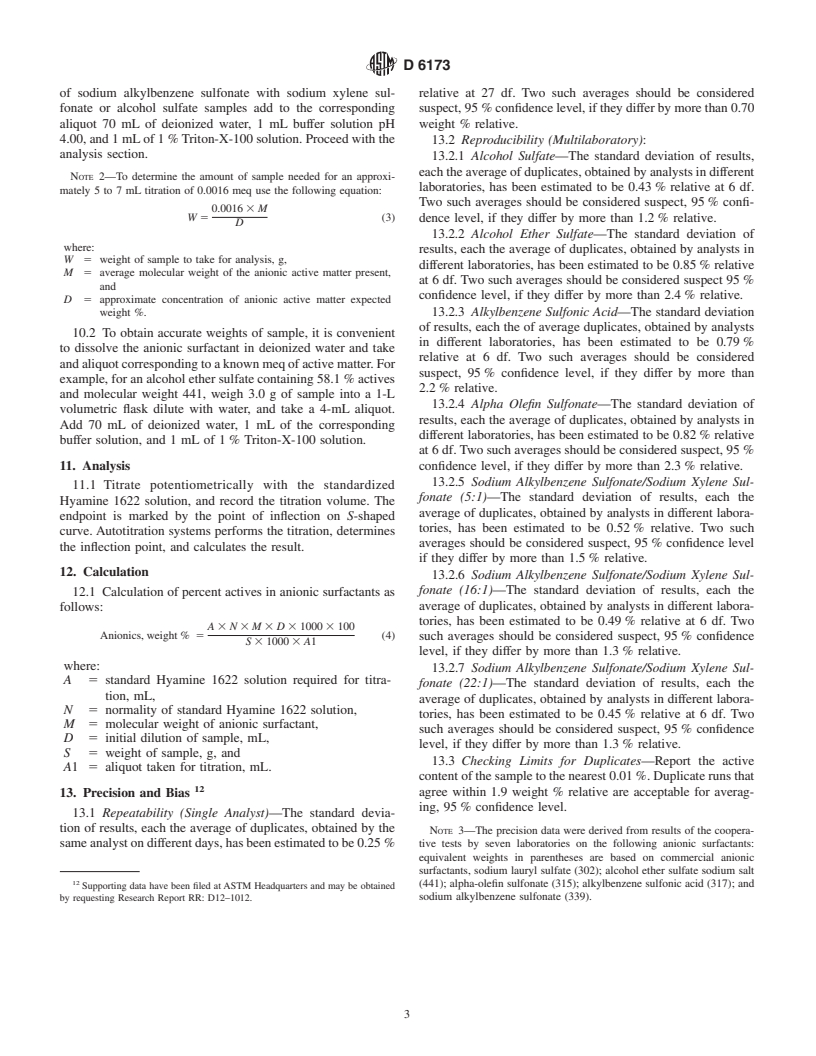 ASTM D6173-97 - Standard Test Method for Determination of Various ...