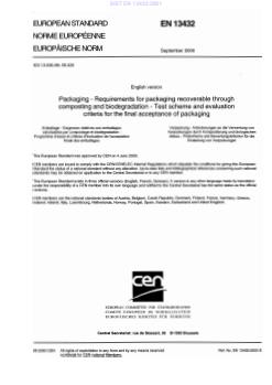 EN 13432:2001 - Page 3 preview