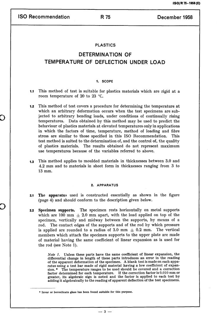 ISO/R 75:1958 - Title missing - Legacy paper document
Released:1/1/1958