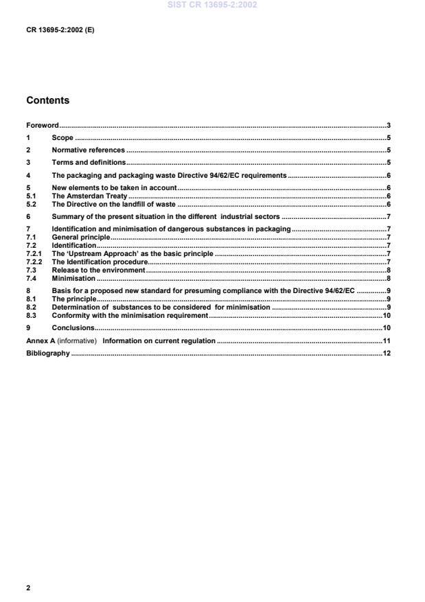 CR 13695-2:2002 CR 13695-2:2002 - Page 4 preview