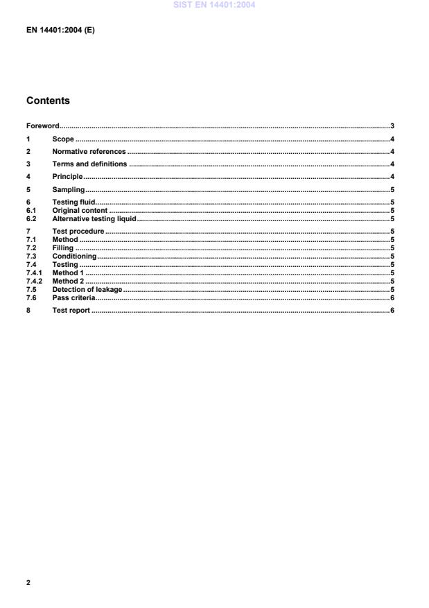 EN 14401:2004 EN 14401:2004 - Page 4 preview
