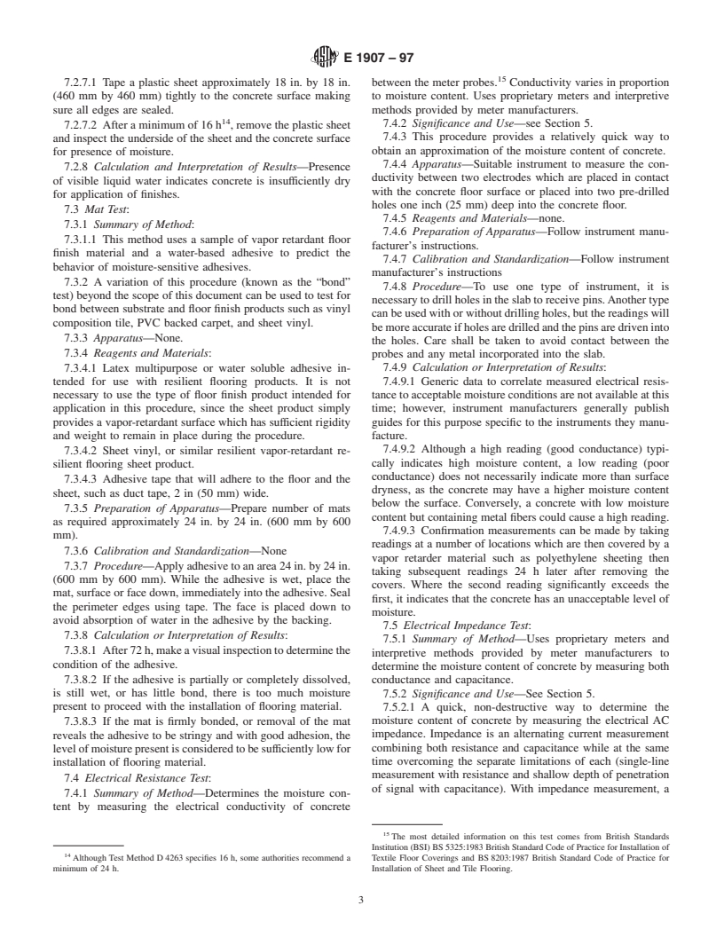 ASTM E1907-97 - Standard Practices for Determining Moisture-Related ...