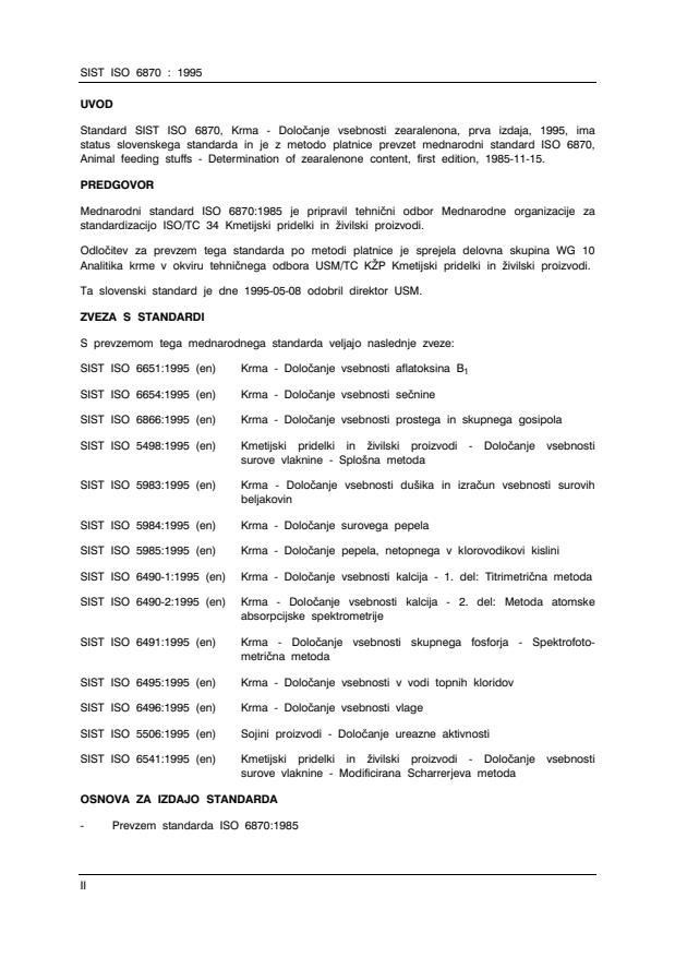 ISO 6870:1985 ISO 6870:1995 - Page 2 preview