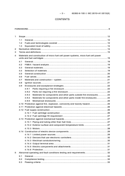 IEC 62282-6-100:2010+AMD1:2012 CSV - Fuel cell technologies - Part 6-100: Micro fuel cell power systems - Safety
Released:10/14/2012
Isbn:9782832204238 - Page 4 preview