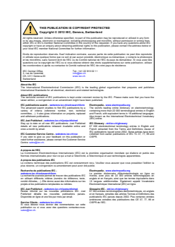 IEC 62282-6-100:2010+AMD1:2012 CSV - Fuel cell technologies - Part 6-100: Micro fuel cell power systems - Safety
Released:10/14/2012
Isbn:9782832204238 - Page 2 preview