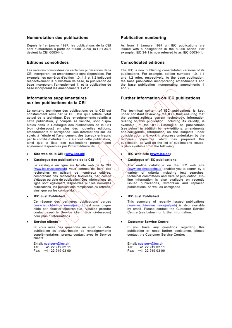 IEC 60079-27:2005 IEC 60079-27:2005 - Electrical apparatus for explosive gas atmospheres - Part 27: Fieldbus intrinsically safe concept (FISCO) and Fieldbus non-incendive concept (FNICO)
Released:4/11/2005
Isbn:2831879213 - Page 2 preview