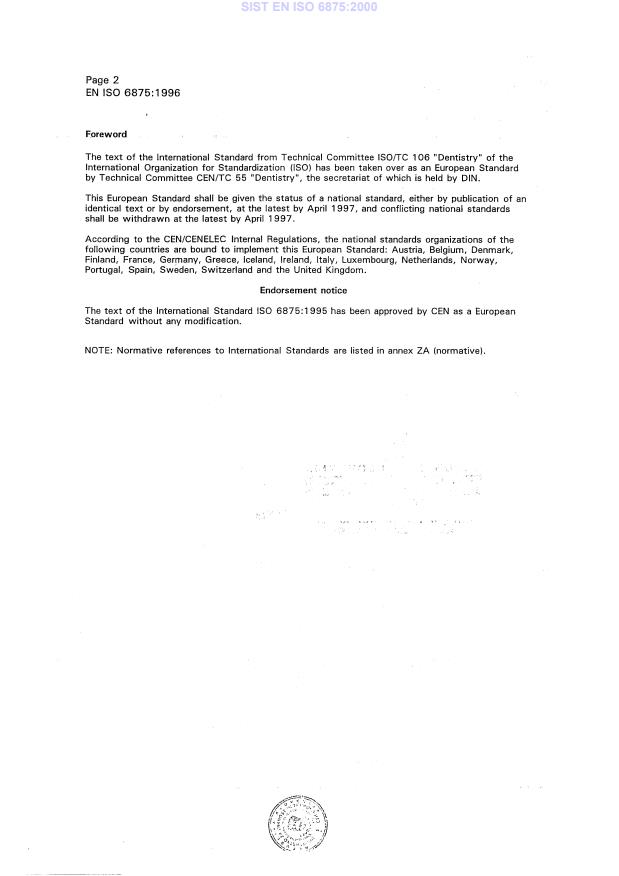 EN ISO 6875:1996 EN ISO 6875:2000 - Page 4 preview