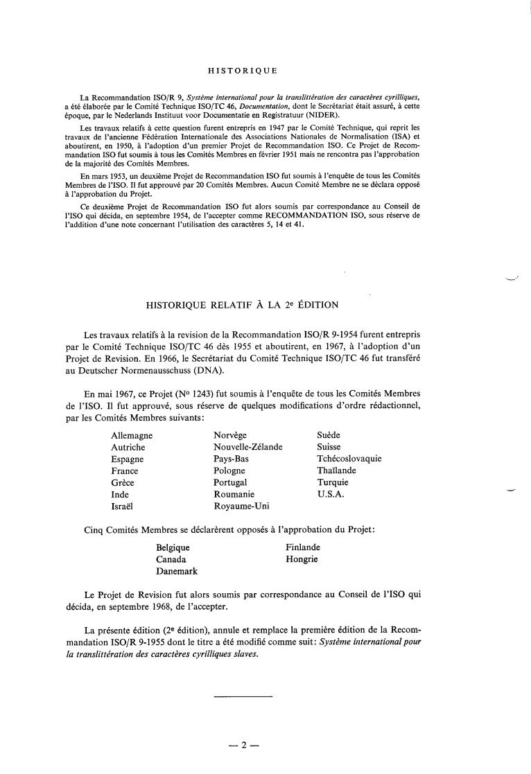 ISO/R 9:1968 ISO/R 9:1968 - Title missing - Legacy paper document
Released:1/1/1968 - Page 2 preview