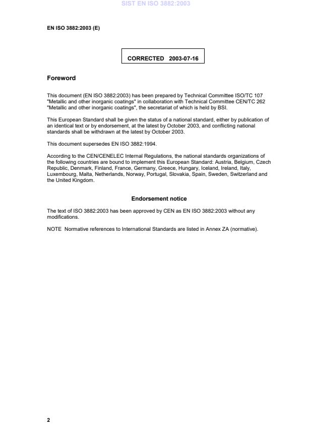 EN ISO 3882:2003 EN ISO 3882:2003 - Page 4 preview