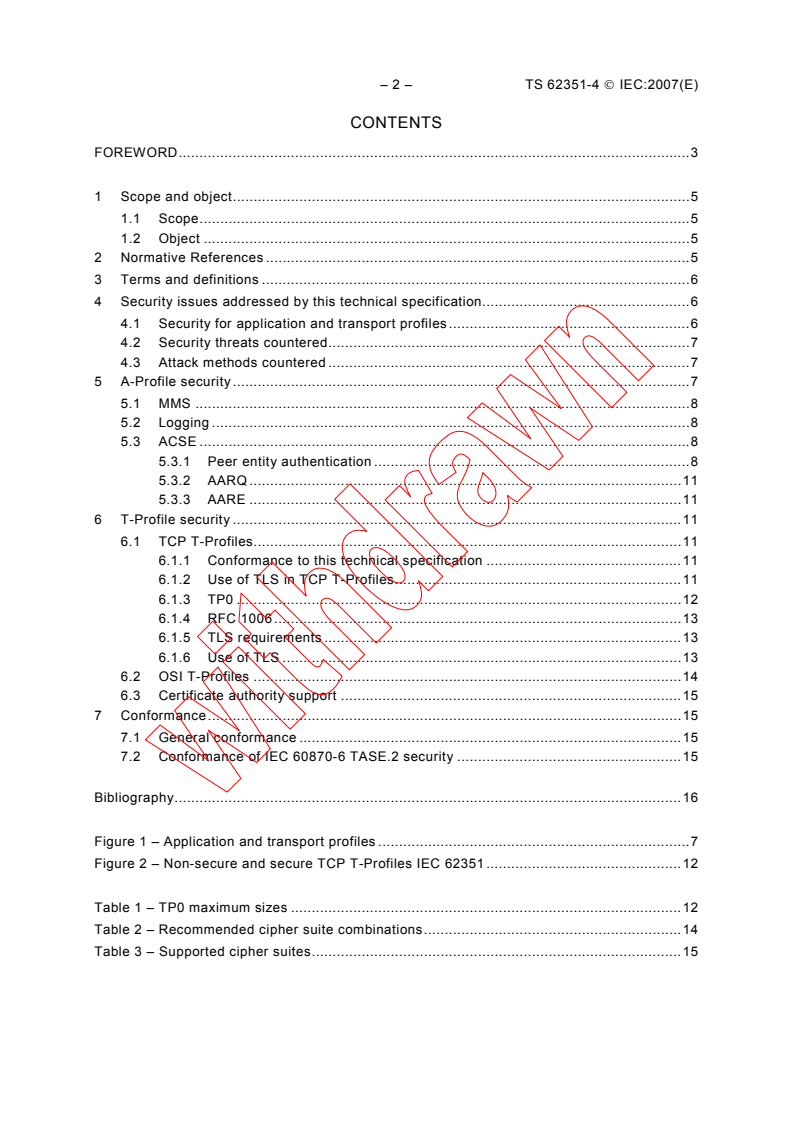 IEC TS 62351-4:2007 IEC TS 62351-4:2007 - Power systems management and associated information exchange - Data and communications security - Part 4: Profiles including MMS
Released:6/22/2007
Isbn:2831891876 - Page 4 preview
