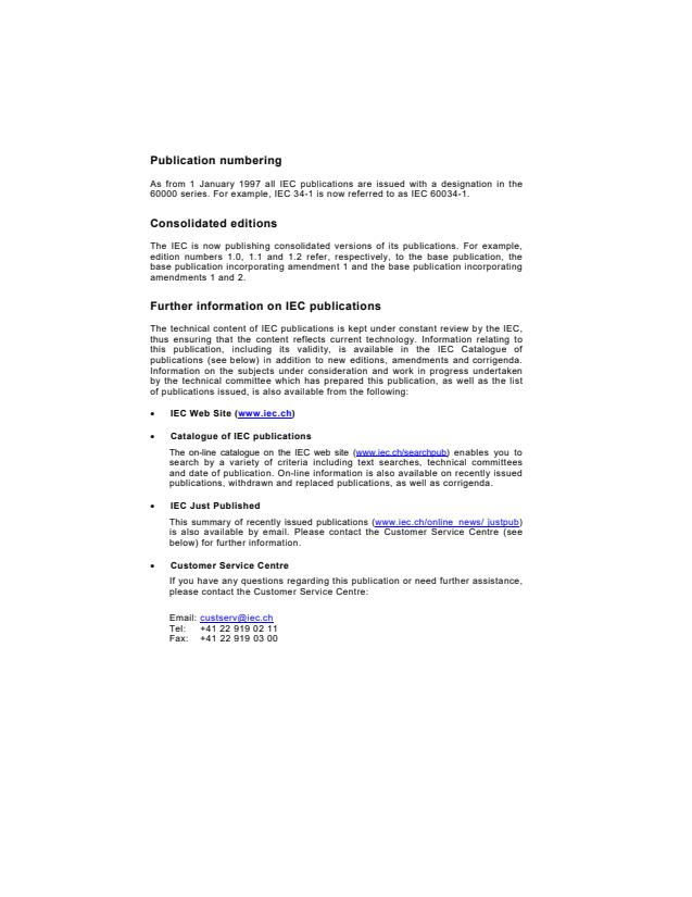 IEC 60488-2:2004 IEC 60488-2:2004 - Standard digital interface for programmable instrumentation - Part 2: Codes, formats, protocols and common commands - Page 2 preview