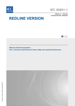 IEC 60601-1:2005+AMD1:2012 CSV - Medical electrical equipment - Part 1: General requirements for basic safety and essential performance
Released:8/20/2012
Isbn:9782832203316 - Page 4 preview