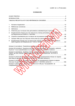 CISPR 16-1-4:2003 - Spécifications des méthodes et des appareils de mesure des       perturbations radioélectriques et de l'immunité aux perturbations radioélectriques - Partie 1-4: Appareils de mesure  des perturbations radioélectriques et de l'immunité aux perturbations radioélectriques - Matériels auxiliaires - perturbations rayonnées
Released:11/21/2003 - Page 4 preview
