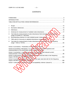 CISPR 16-1-4:2003 - Specification for radio disturbance and immunity measuring apparatus and methods - Part 1-4: Radio disturbance and immunity measuring apparatus - Ancillary equipment - Radiated disturbances
Released:11/21/2003 - Page 4 preview