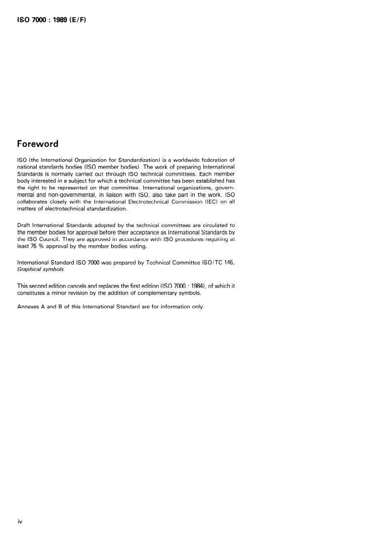 ISO 7000:1989 ISO 7000:1989 - Page 4 preview